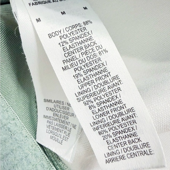 Nike Sports Bra Medium Sage Green Racerback White Swoosh - Picture 6 of 6